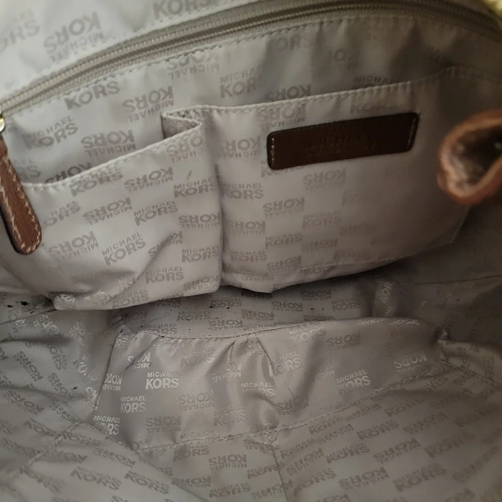 Michael Kors Brown Leather Purse